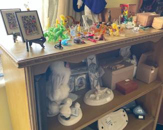 . . . shelves full of treasures