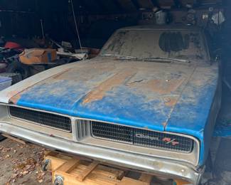 Rare 1969 Dodge Charger with a custom 440ci engine, complete!  