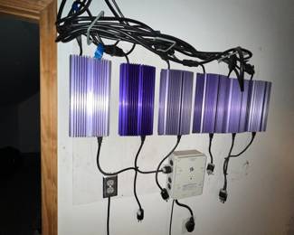 Electrical system for indoor growing