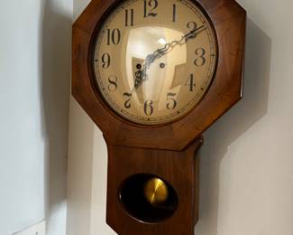 Vintage Sligh Wall Clock