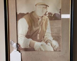 Autographed Bear Bryant Photo 