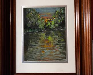 Original Pastel “Cahaba River”