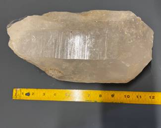 Large quartz crystal