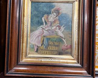 1800’s oil on canvas 