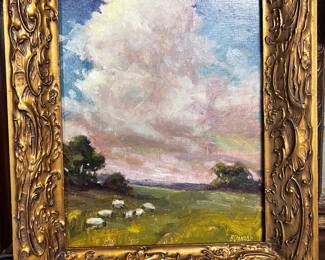 Original oil on board 