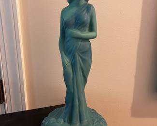 Rare Van Briggle art nouveau figurine 