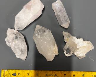 Quartz crystals 