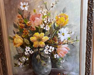 Oil painting by Ira Clay, Bham artist