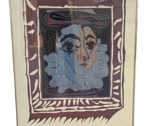 $160 USD     Framed Morton G. Neumann Family Collection Picasso Exhibit Print EK221-65    Pablo Picasso (1881-1973) LITHOGRAPH Poster woman with a ruff and hat 1982 Morton G. Neumann Collection
Dimensions: 24 x 38"H
Condition: Very good condition.
Local pick up Merrifield, VA.  Contact us for shipper suggestions.     https://goodbyhello.com/products/copy-of-lee-teter-reflections-vietnam-memorial-signed-lithograph-coa-ek221-64?_pos=63&_sid=2469c3f2f&_ss=r