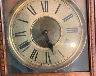 $150 old regulator clock 18W x 5D x 38H