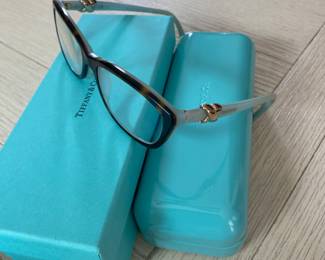#71 - $60 - Tiffany Blue & Black Glasses