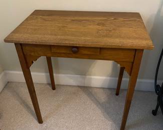#47 - $150 -One Drawer Table w/drawer.  28"Lx29"Hx18"D