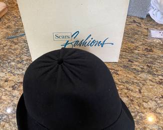 #98 - $40 - Sears Hat black felt 