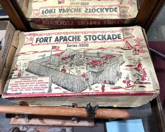 Marx Fort Apache Stockade Play Set