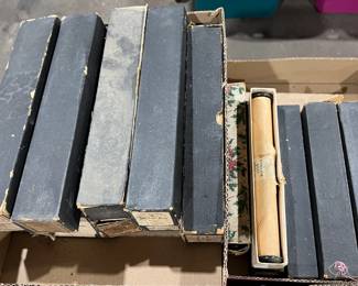 3 boxes Player Piano rolls