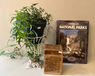 Plant, Plant Stand, America's National Parks Book