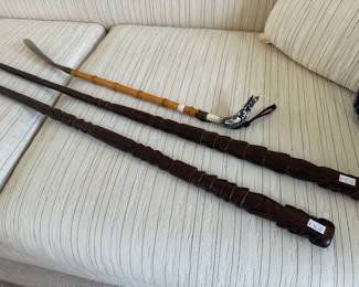 Carved Walking Sticks