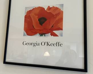 Georgia O'Keefe Framed Art