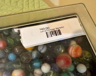 Lot of Vintage Marbles