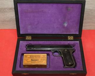 Colt Sport 1897 38 caliber Pistol SN 4408, with original ammo & box  **ATF LAWS APPLY**  Ammo is NOT available for shipping