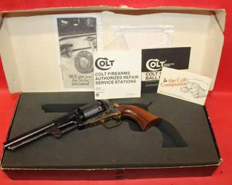 Colt 2nd Generation 3rd Model Dragoon 44 cal black powder, unfired in box w/ papers SN 31338  **NO FFL REQUIRED**