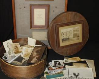 Daughter of Confederacy Captain DJ Avenger Photo lot, general store Orangeburg SC (see lot #1)