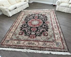 Tabriz Design Estate Hand Knotted Wool Rug