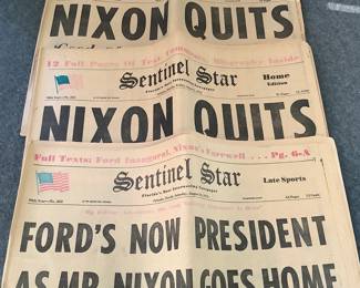 1974 newspapers