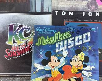 Albums including Mickey Mousse Disco, KC and the Sunshine Banc and more