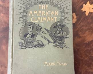 Antique 1892 Book, Mark Twain, "The American Claimant"