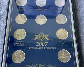 Many sets of State quarter proofs uncirculated