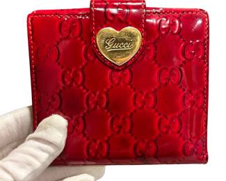 GUCCI WALLET RED