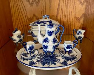 Blue and White Decor