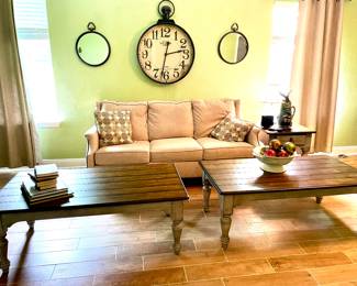 Pair of Contemporary Coffee Tables in Perfect Condition! Each $175