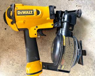 DeWalt and Bostitch Tools