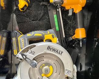 DeWalt and Bostitch Tools
