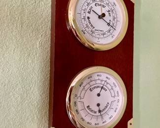Barometers on Wood