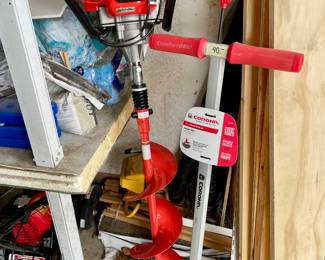 Post Hole Digger and Garden Tiller