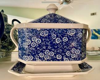 Blue and White Decor