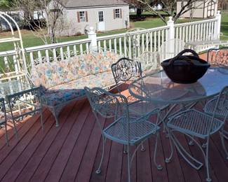 Woodard patio furniture