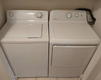 washer and dryer