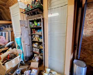 Many 8 ft doors, some new and framed