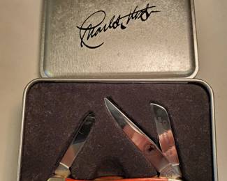 NRA Commemorative Charlton Heston Case folder