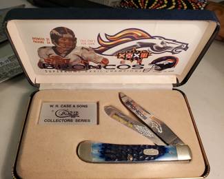Commemorative Denver Broncos Case folder pocket knife