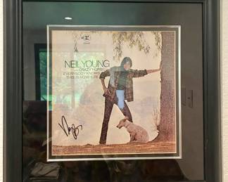 Autographed Neil Young “Everybody Knows This is Nowhere” album 