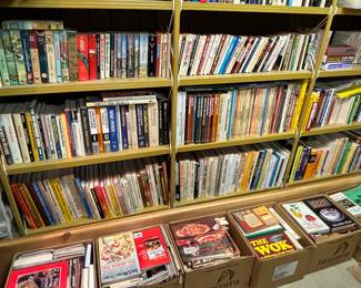 Wide selection of vintage books
