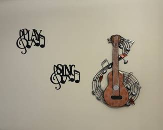 Musical wall art