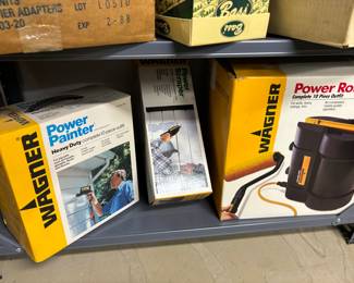 Wagner power sprayer and roller 