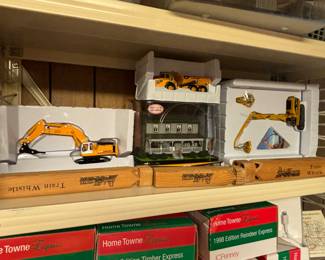 Model construction equipment and train whistles