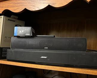 Bose and zvok speaker systems
